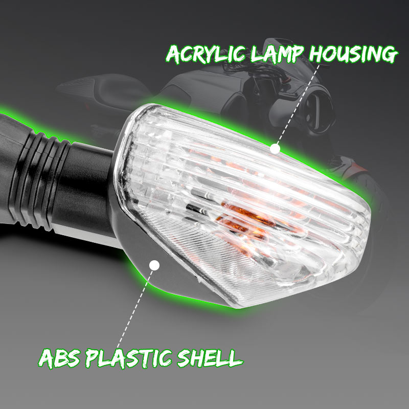Rear Turn Signal Light Lamp For KAWASAKI ZX6R ZX10R ZX10RR NINJA