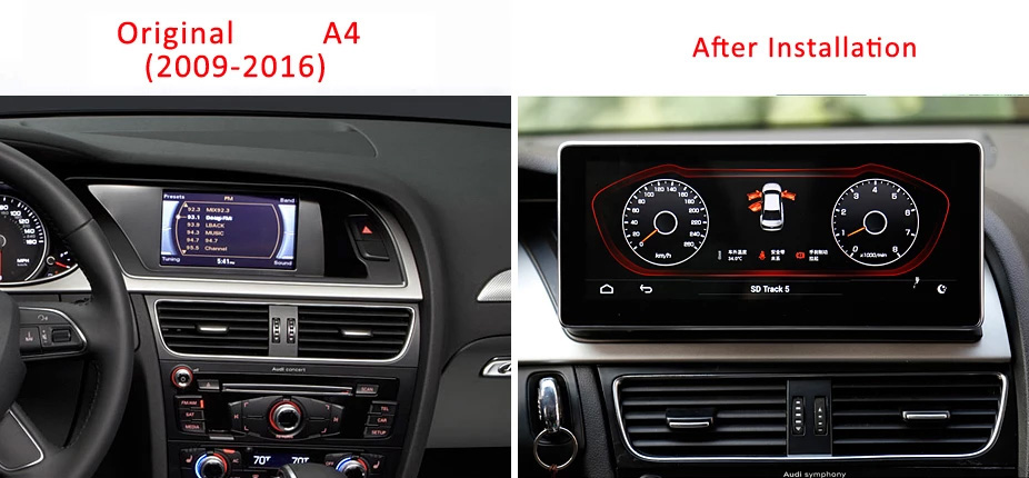 Audi A5 2009-2016 Navigation CarPlay Android Auto GPS – Multigenus