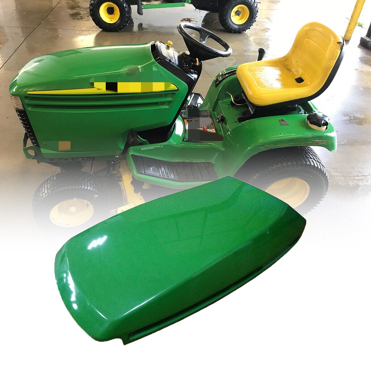 トッT Upper Hood For John Deere GX255 GT225 GT235 GT245 Fot