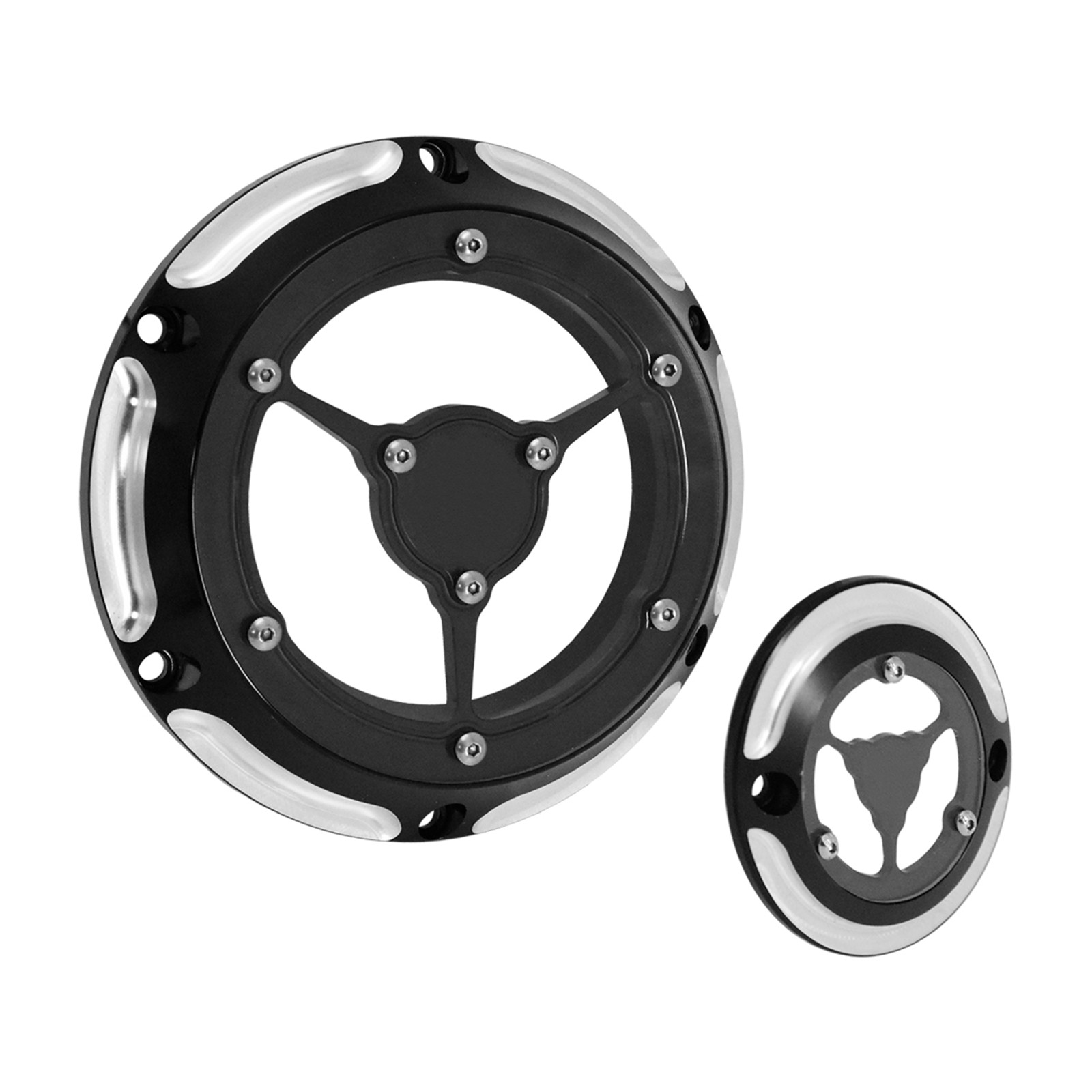 6 Holes Derby Cover Timing Timer Covers Fit For Harley Sportster 883 ...