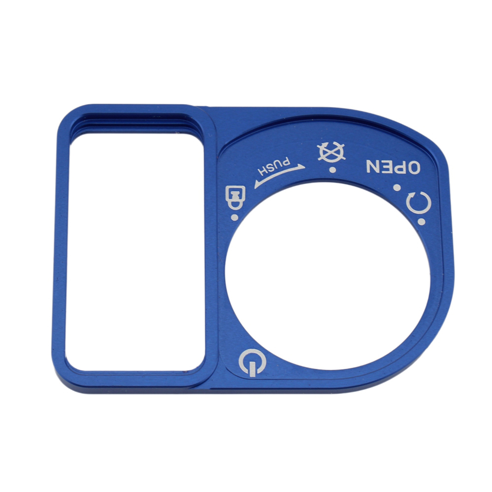 Blue Lock Switch Door Button Cover Guard Protector For Honda