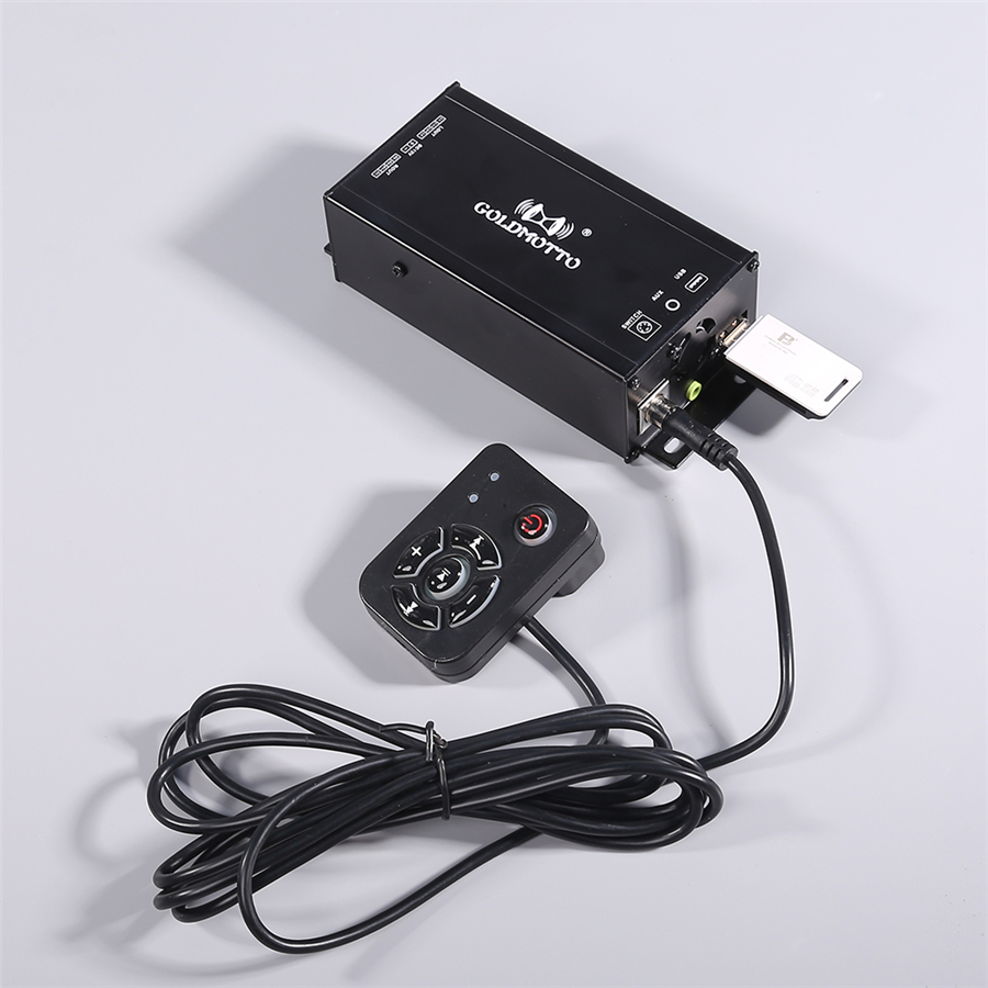 Amplificateur Bluetooth 5.0 4 Canaux 1200W – HiFi Karaoké Maison & Voiture, USB/SD/FM, Télécommande, 35W X4 RMS
