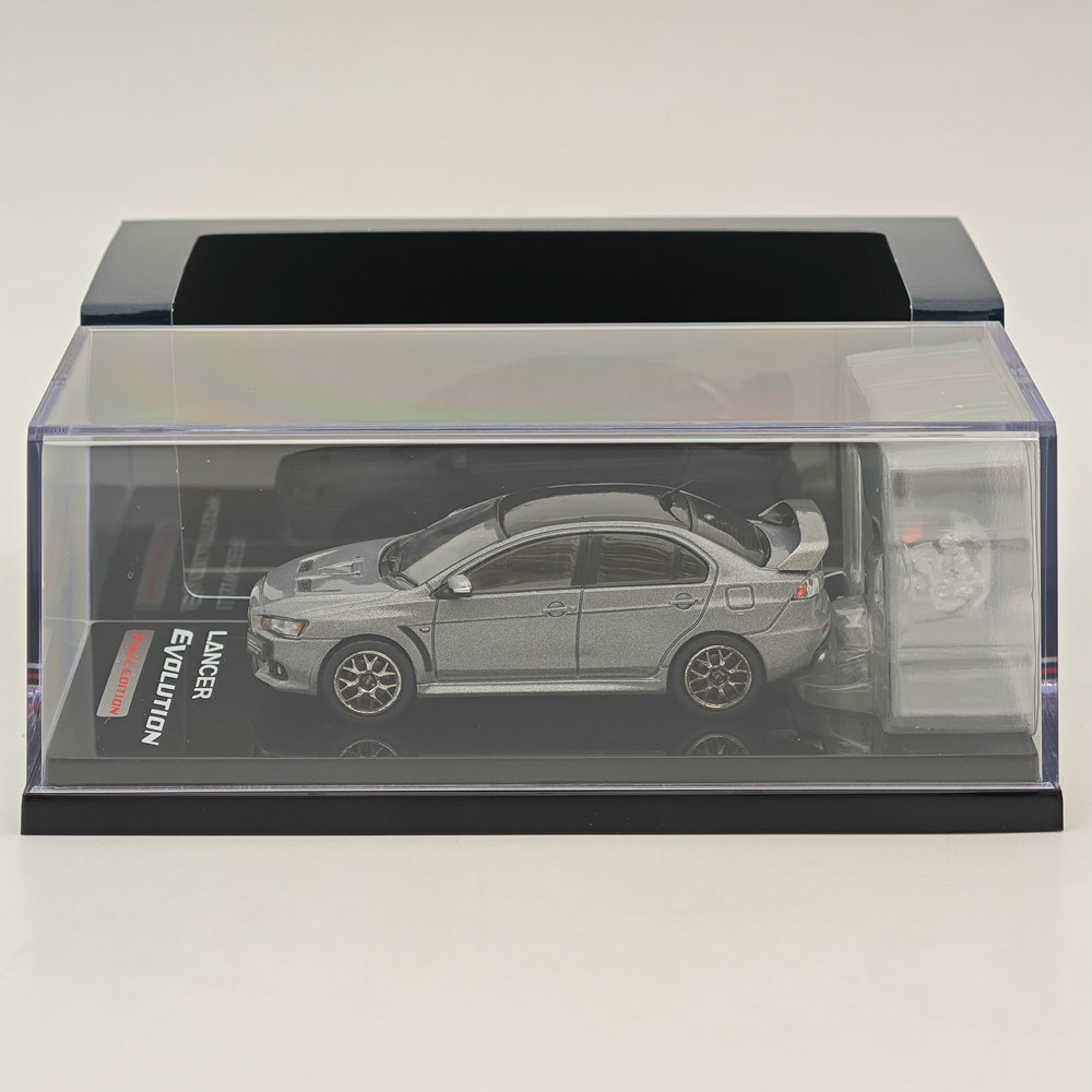 Hobby Japan 1/64 Lancer Evolution X Final Edition Gray HJ642053CGM