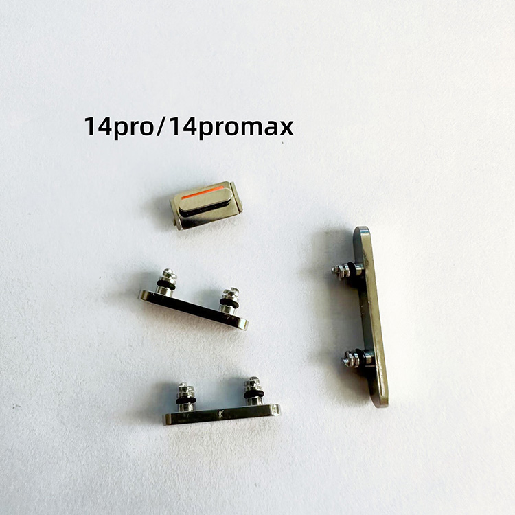 For iPhone 14/Plus/Pro/Pro Max Side Button Volume Buttons Ring