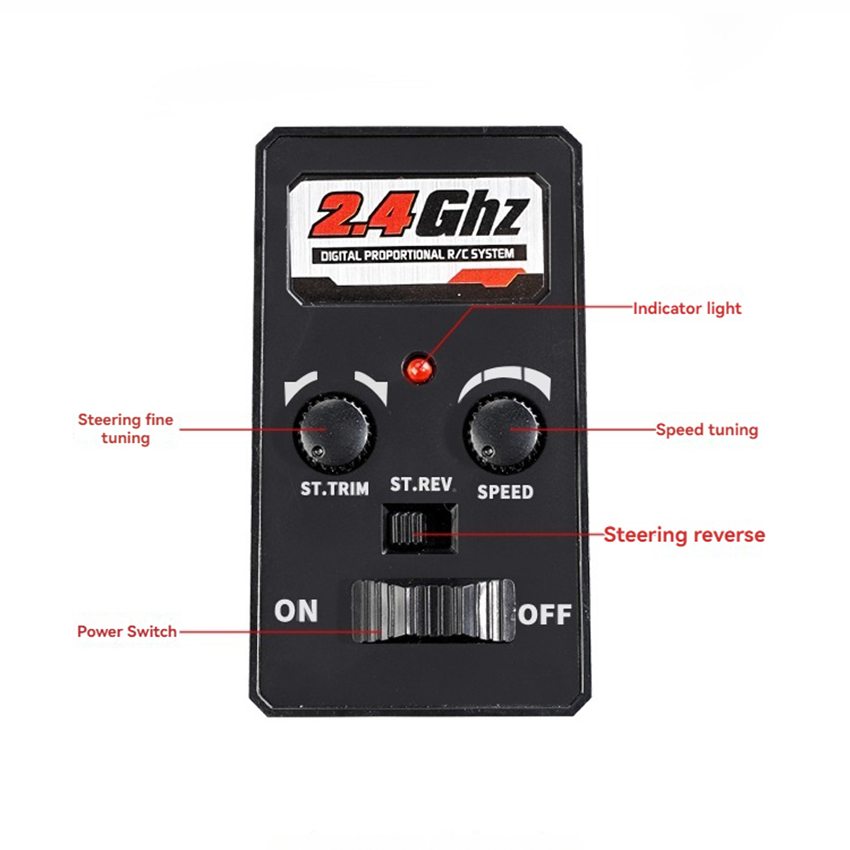 RC Car Remote Control 6053 Brush ESC 6047RC for SCY 16101