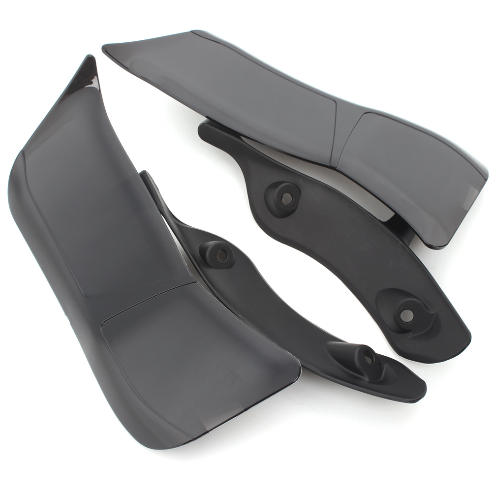 Adjustable Fairing Side Wind Air Deflector For Harley Touring Road