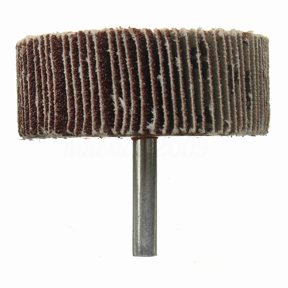 2080mm Sanding Flap Grind Wheel Disc Abrasive Rotary Drill 6mm Shank 60320Grit eBay