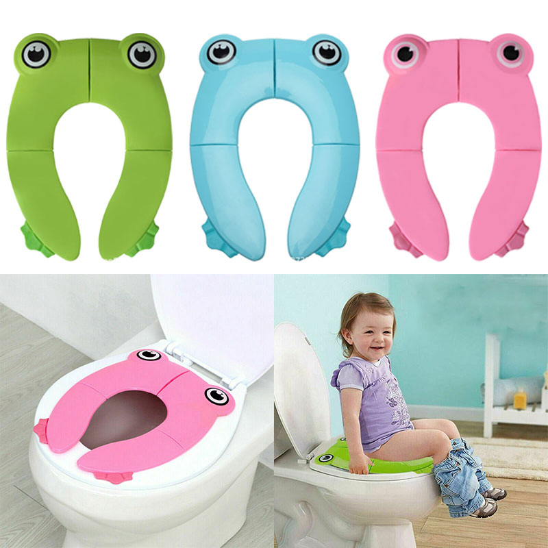 Potty Training Toilet Seat Pad Soft Cushion Cover Padded Baby Toddler Kids Child