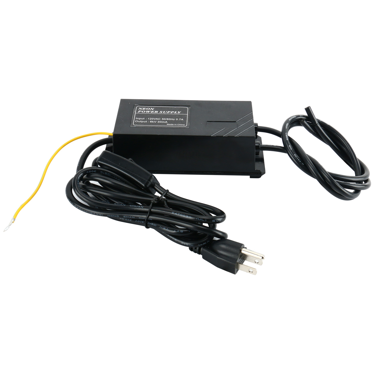 Electronic Neon Sign Transformer 8000V 8KV 30mA Neon Power Supply Kit