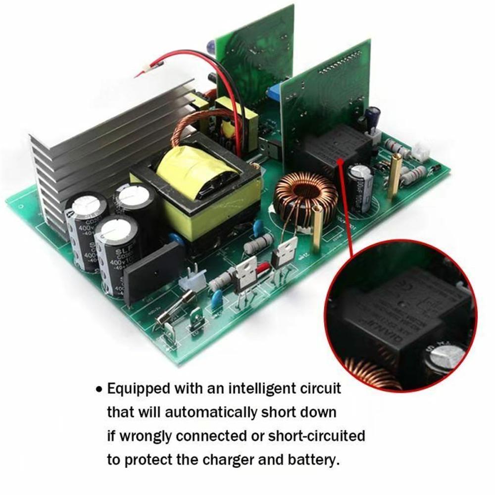 Caricabatterie Intelligente SUN CYCLE 72V 84V 5A Per Batterie Li-Ion 20S