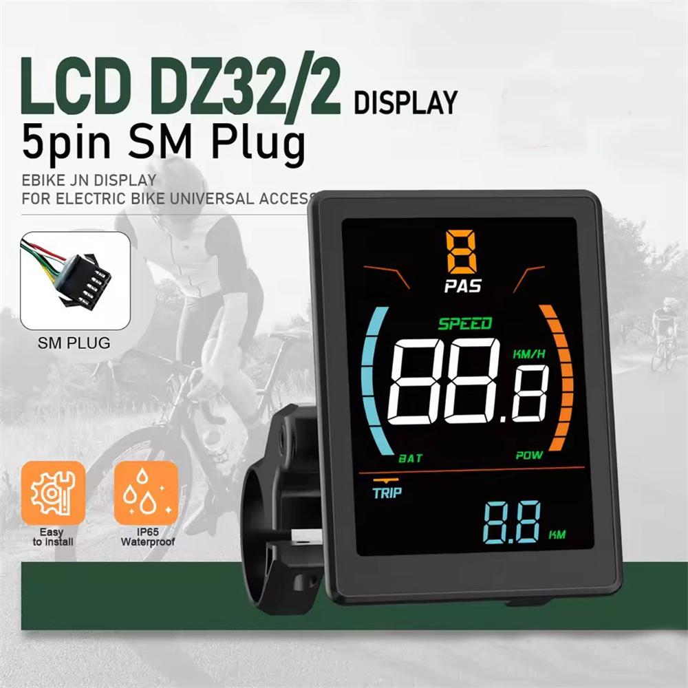 Clyictz Elektrische Fiets Kleurrijke 808 Lcd scherm Meter