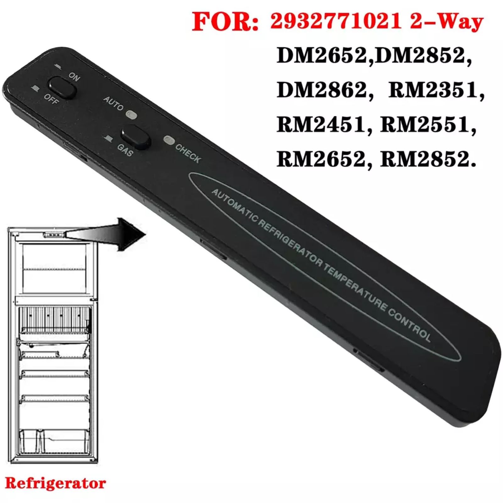 Black 2-Way Circuit Board Kit 2932771021 For Dometic RV