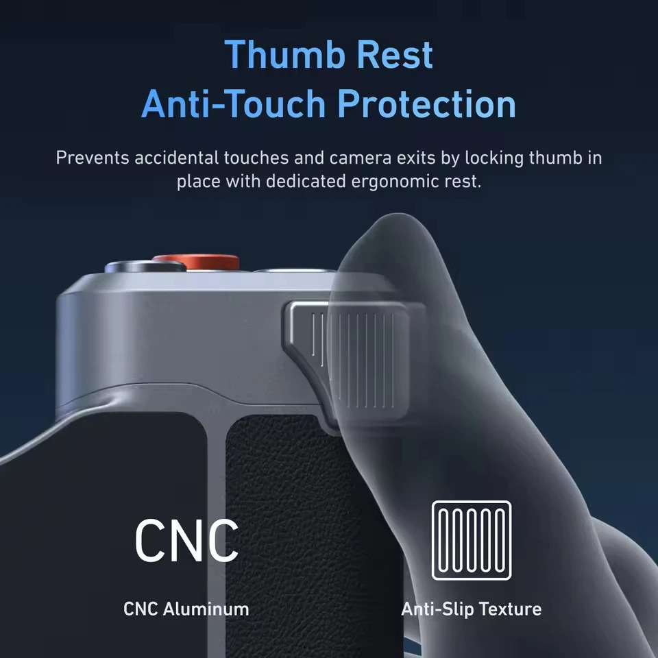 TELESIN Master Grip Kit for iPhone 17 Pro Max Magnetic Phone