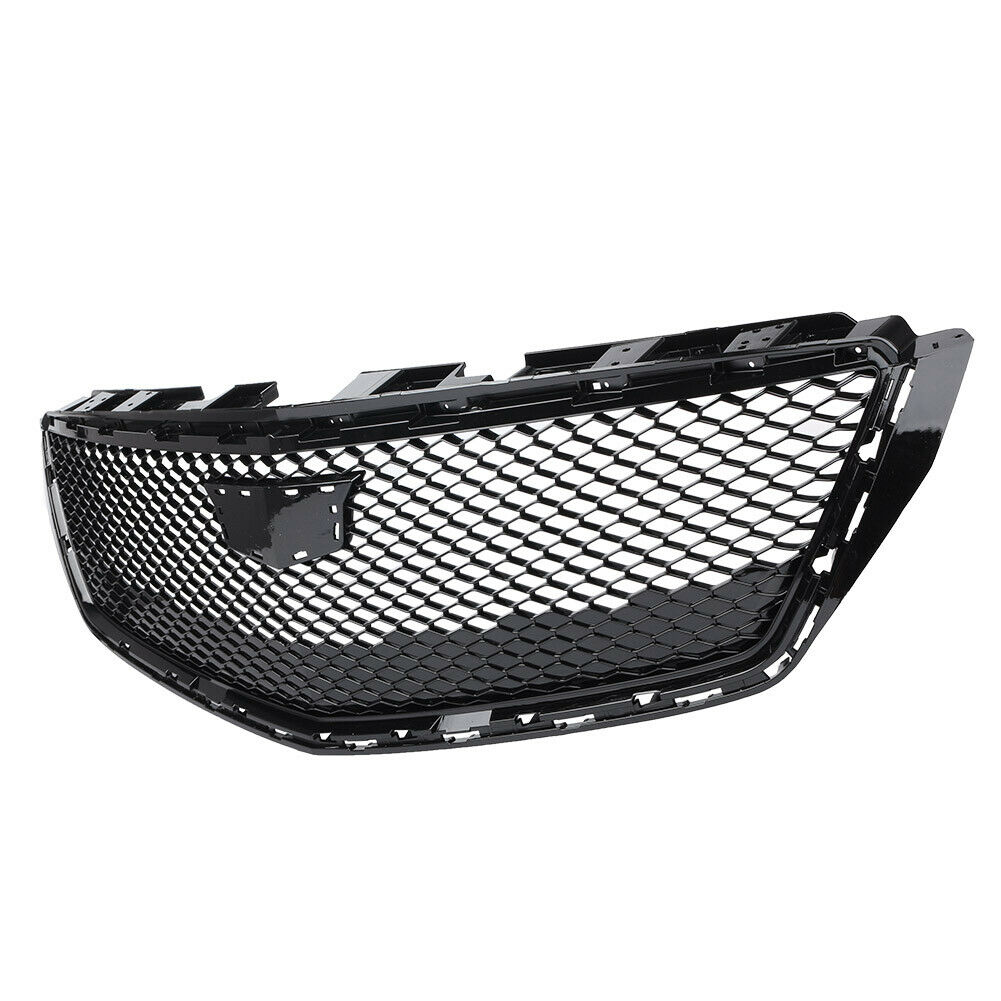 Front Bumper Grille Grill For Cadillac XTS 2018 2019 Glossy Black OK | eBay