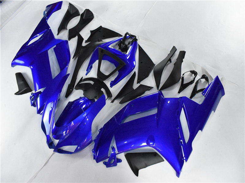 Injection Glossy Blue Fairing Fit for Kawasaki 2007 2008 ZX6R 636