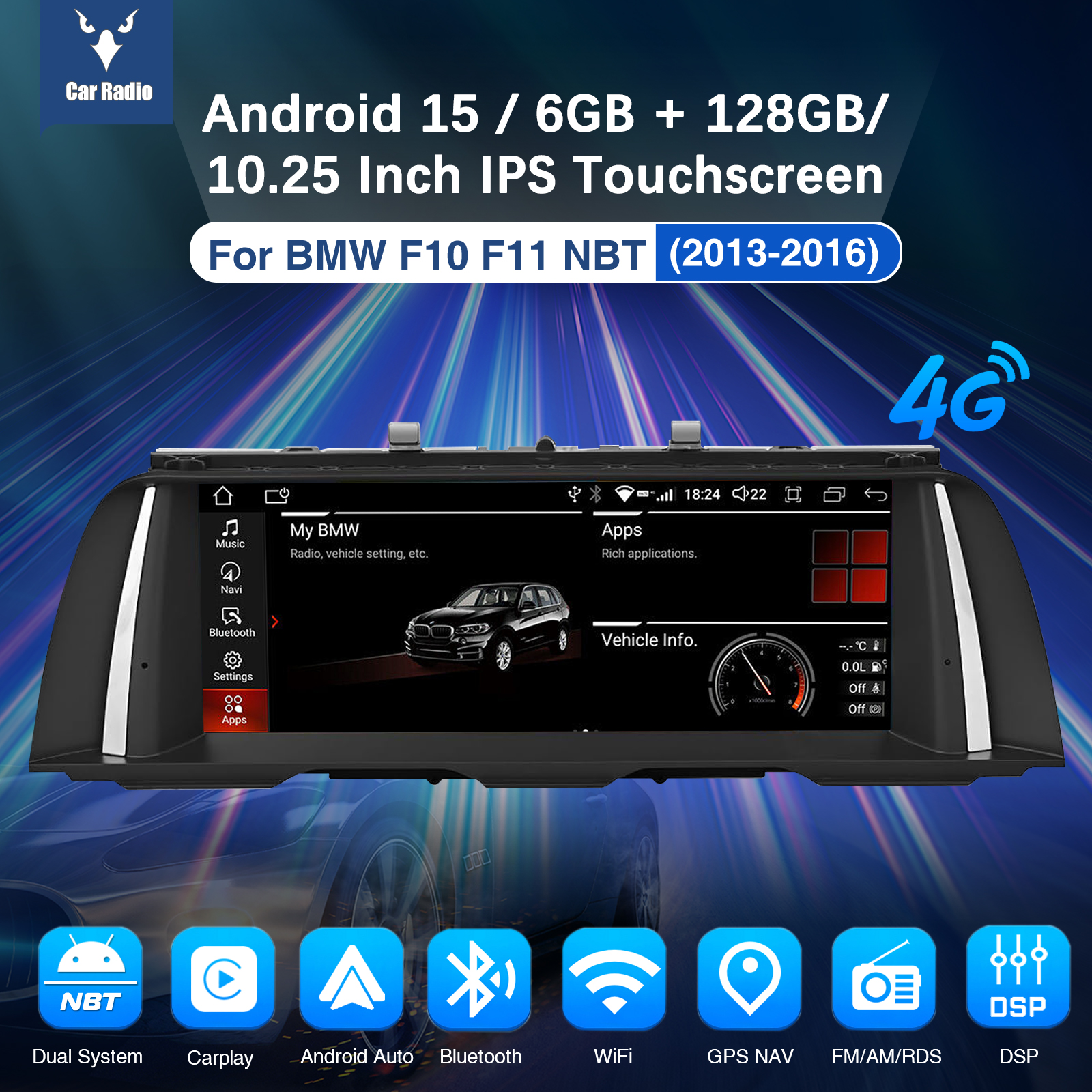 6シリーズ NBT Android15 ナビ 64G 4G 6シリーズ NBT Android15 ナビ