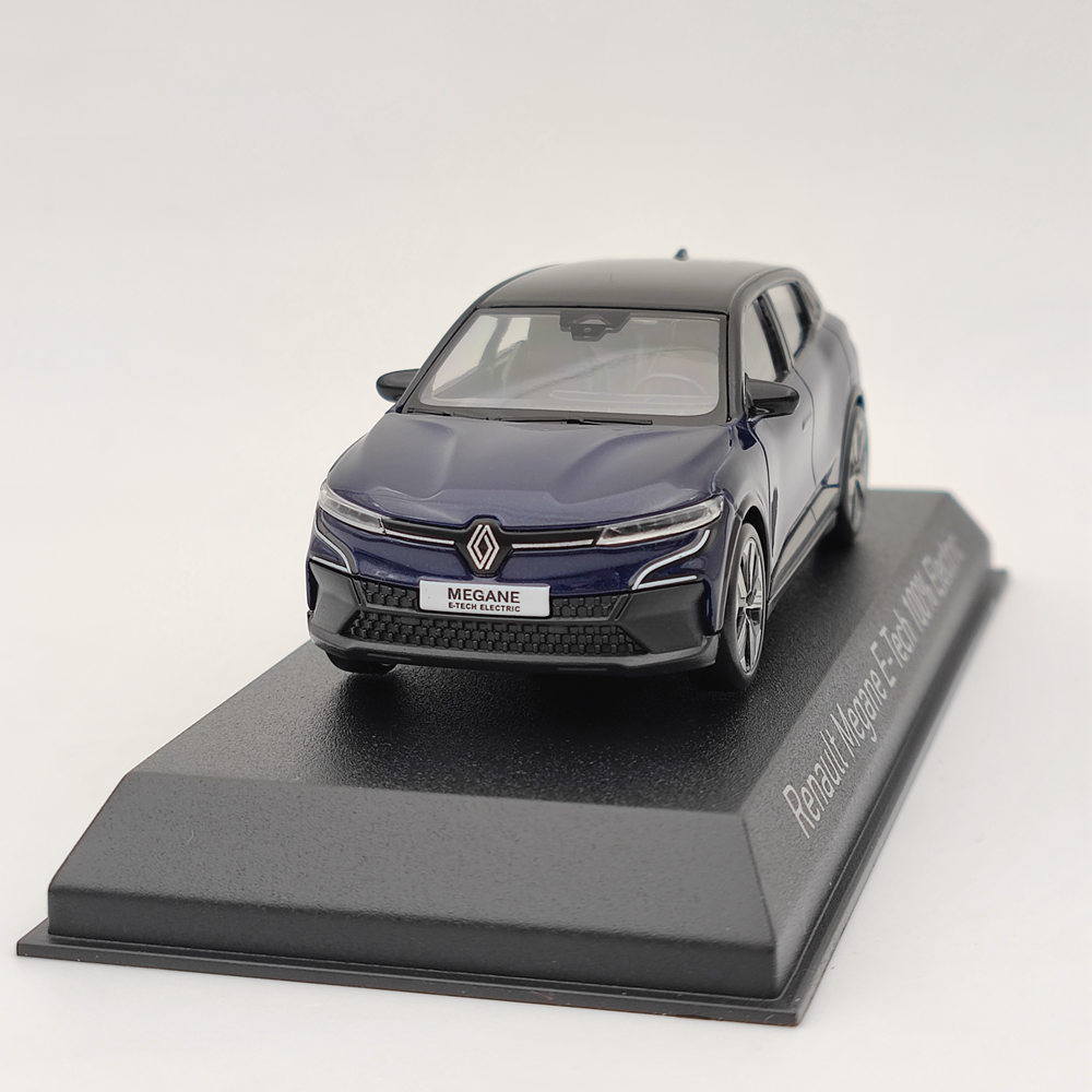 Norev 1/43 Renault Megane E-Tech 100% Electric Blue Diecast