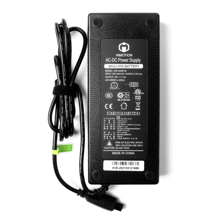 84V Charger For INNITION V8/V10 Electric Scooter Battery Power