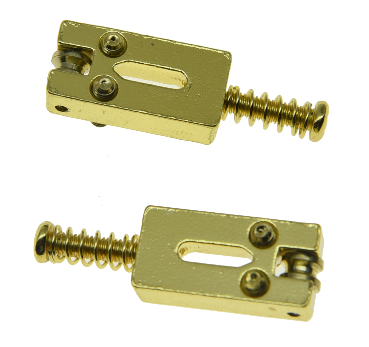 KAISH 6 Electric Guitar Tremolo Roller Saddles Bridge Saddle Set for