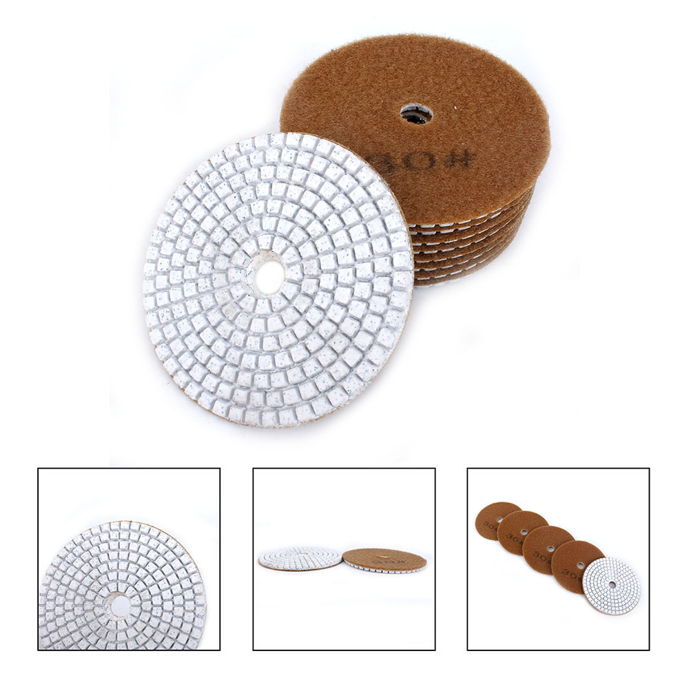 Diamond Polishing Pad Grinding Disc Granite Marble Concrete Stone 180mm