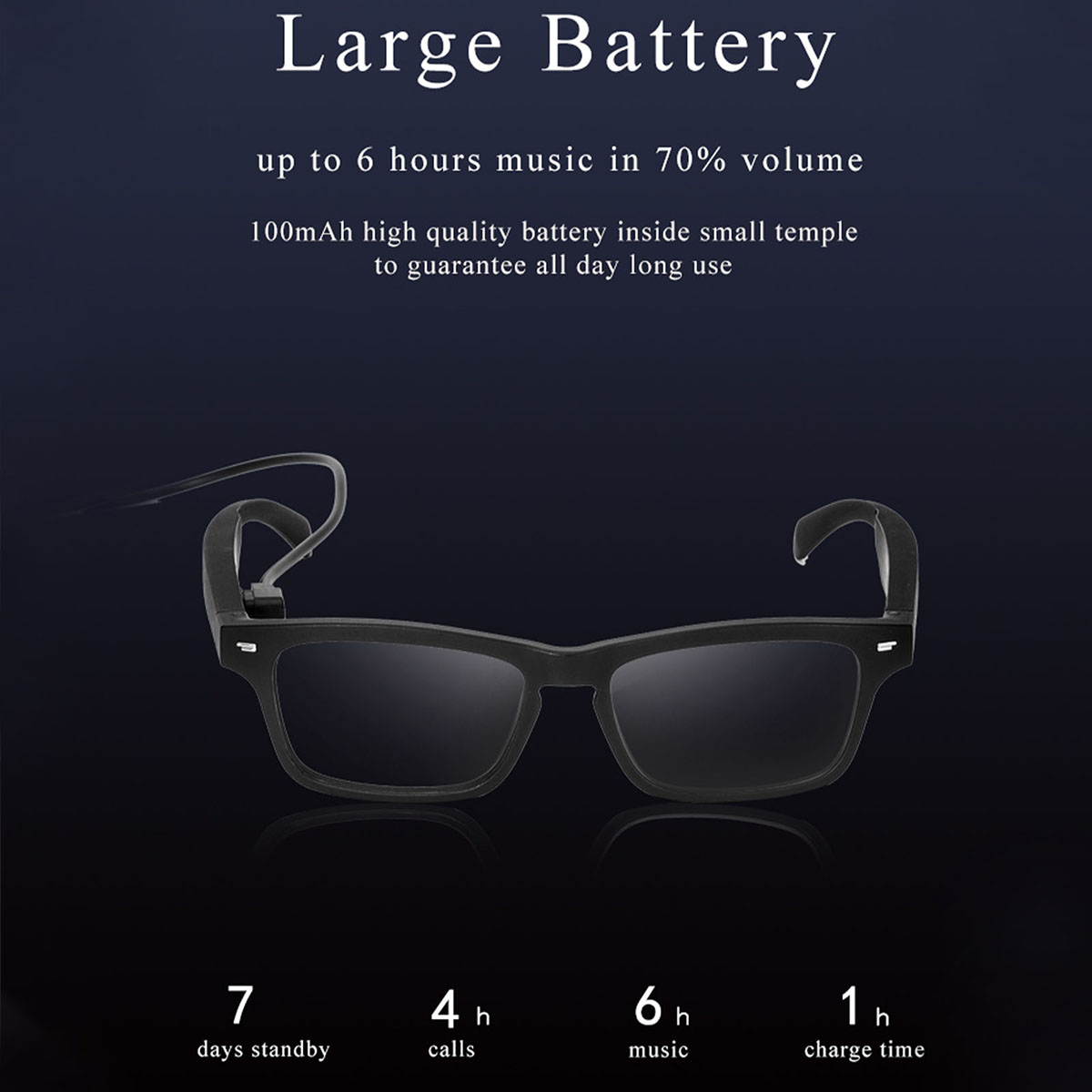 Occhiale Opposit The Smart Smart Glasses Audio Bluetooth TM177