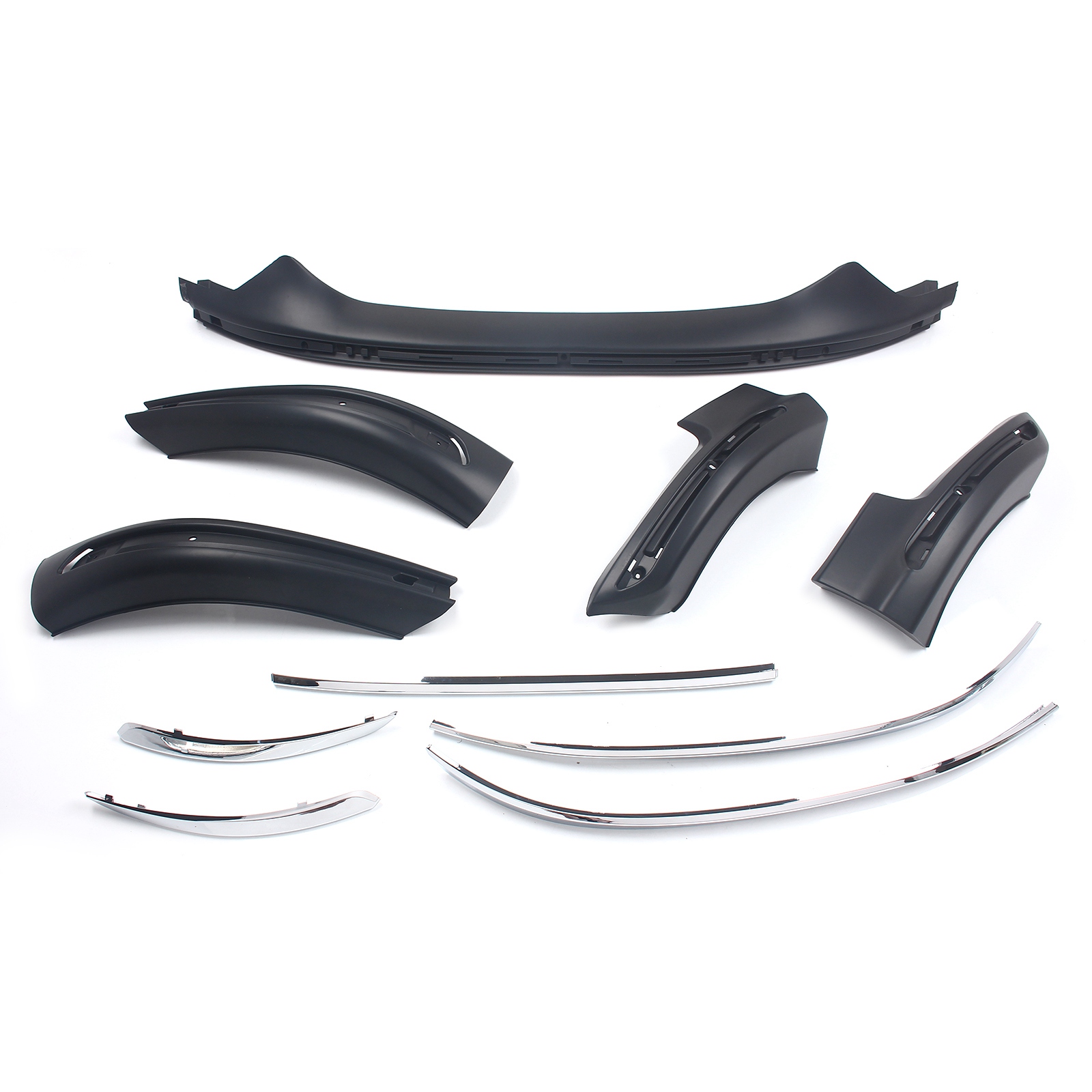 Front Rear Skid Plate Bumper Board Guard Bars Trim For Mazda CX-5
