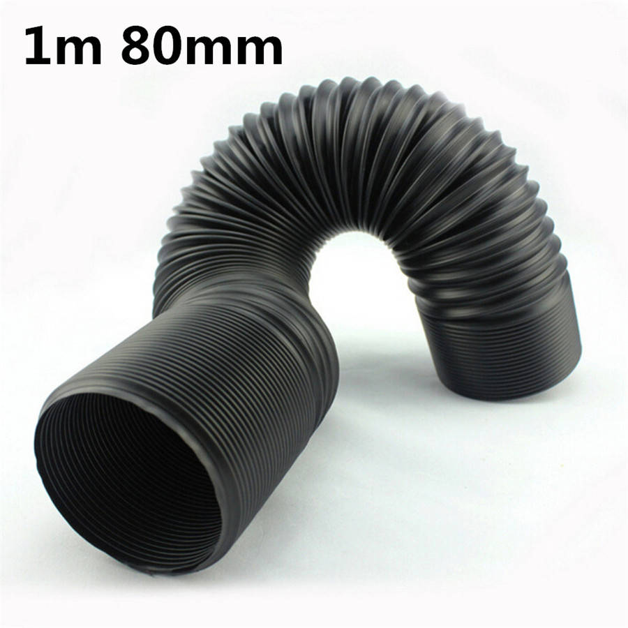 Diameter 80mm Global Flexible Cold Air Intake Pipe Inlet Hose Tube Duct