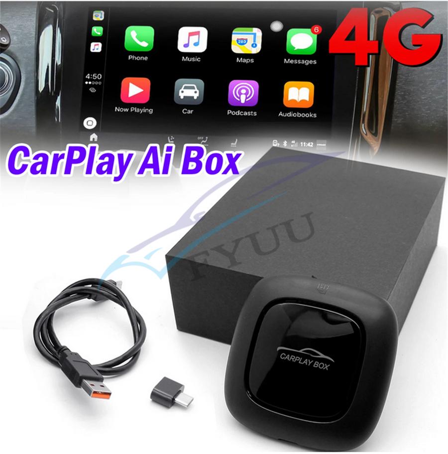 1x For 4+64G Android 10 Carplay Ai Box North America Version