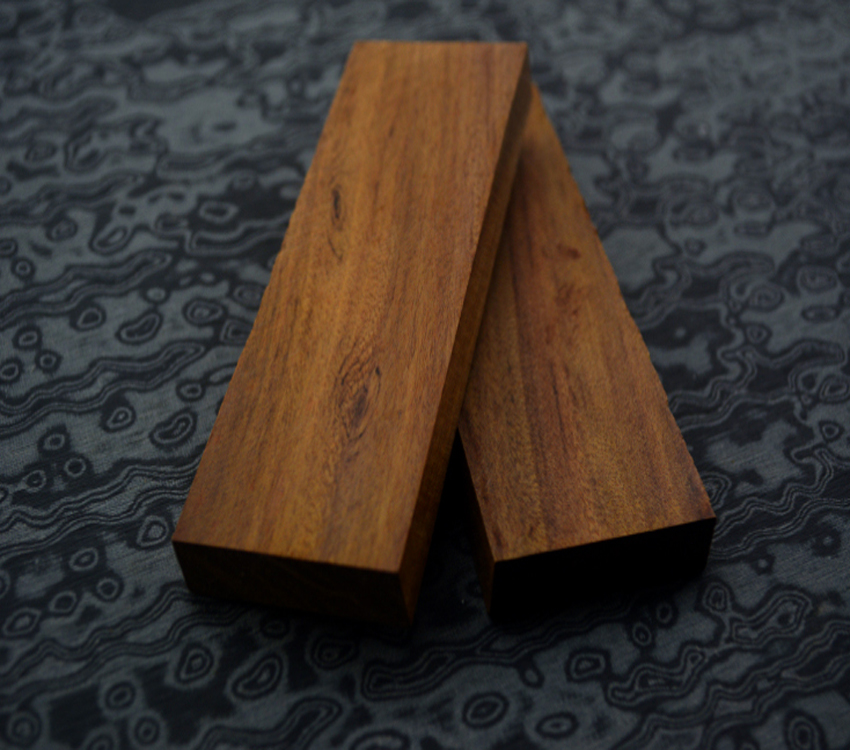 2-tlg. Messergriff-Set Aus Acryl - Handgefertigte Harzgriffe 12,7cm