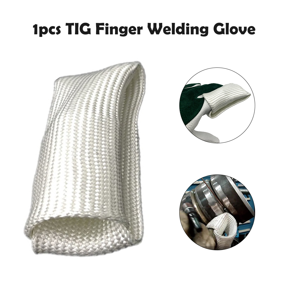 TIG Finger Welding Gloves Shield Guard Heat Protection Gear For Weld Monger US