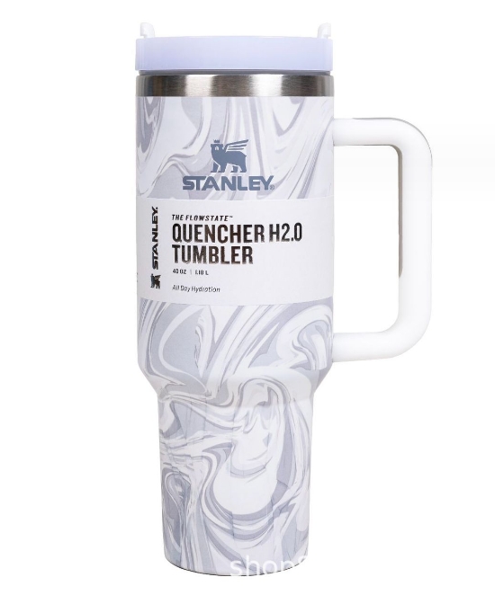 The Quencher Stanley H2.0 Flowstate Tumbler 40oz Stainless Steel Shale –  American Seasonal Home