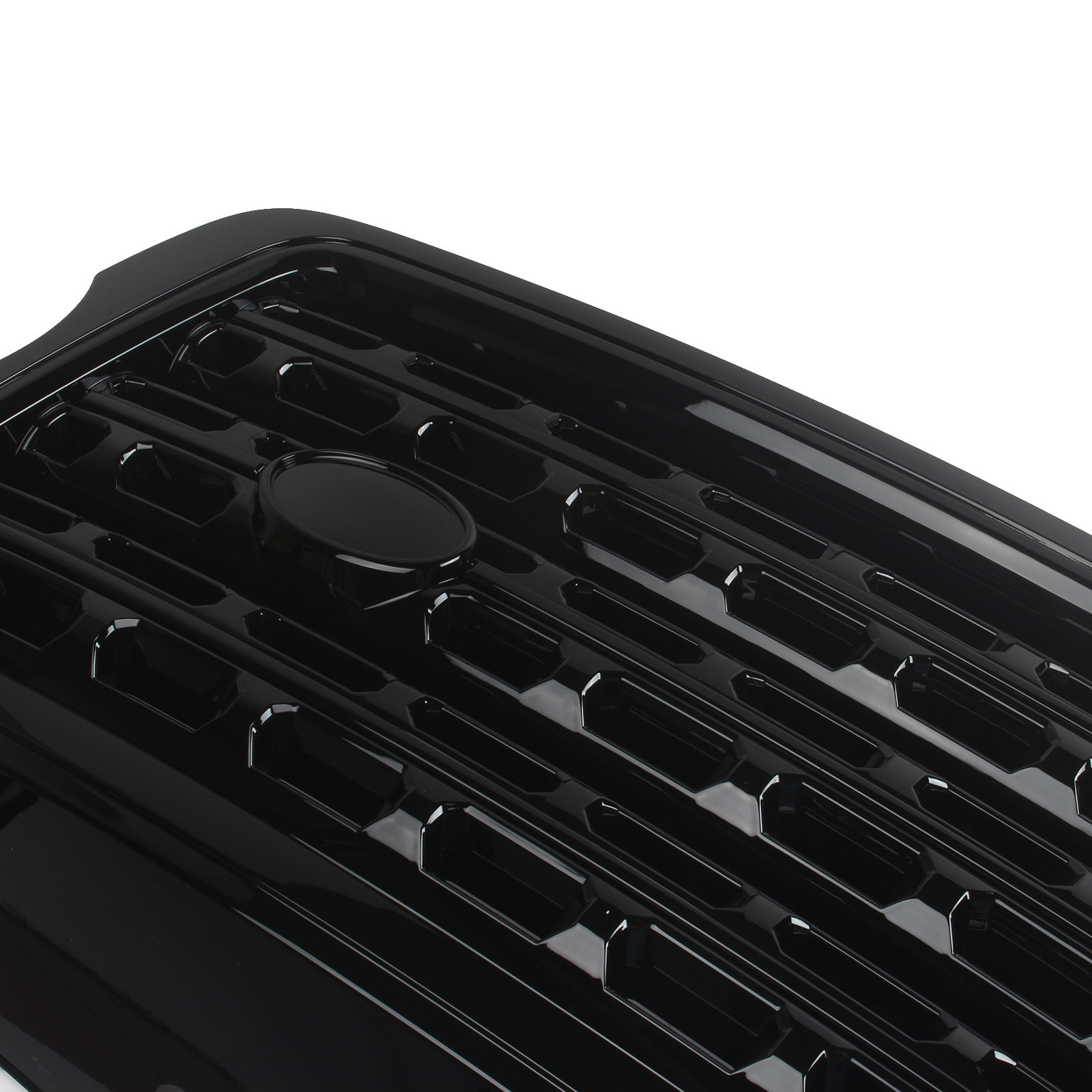 Front Upper Grille Glossy Black For 2013-2017 Land Rover Range