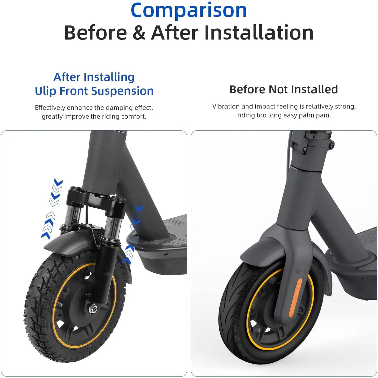 E-Scooter Rear Shock Suspension Kit for Segway Ninebot Max