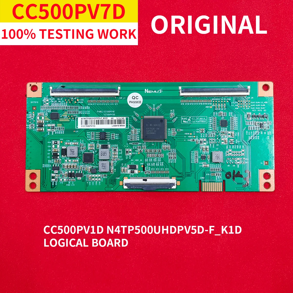 TV Tcon Board CV500U1-T01 2K 4K Logic Board DCBDM-X280A_02