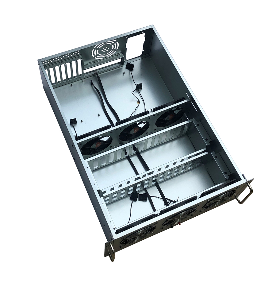 4U Mining Case 24 Hard Disk Bits Multi-drive Storage ATX