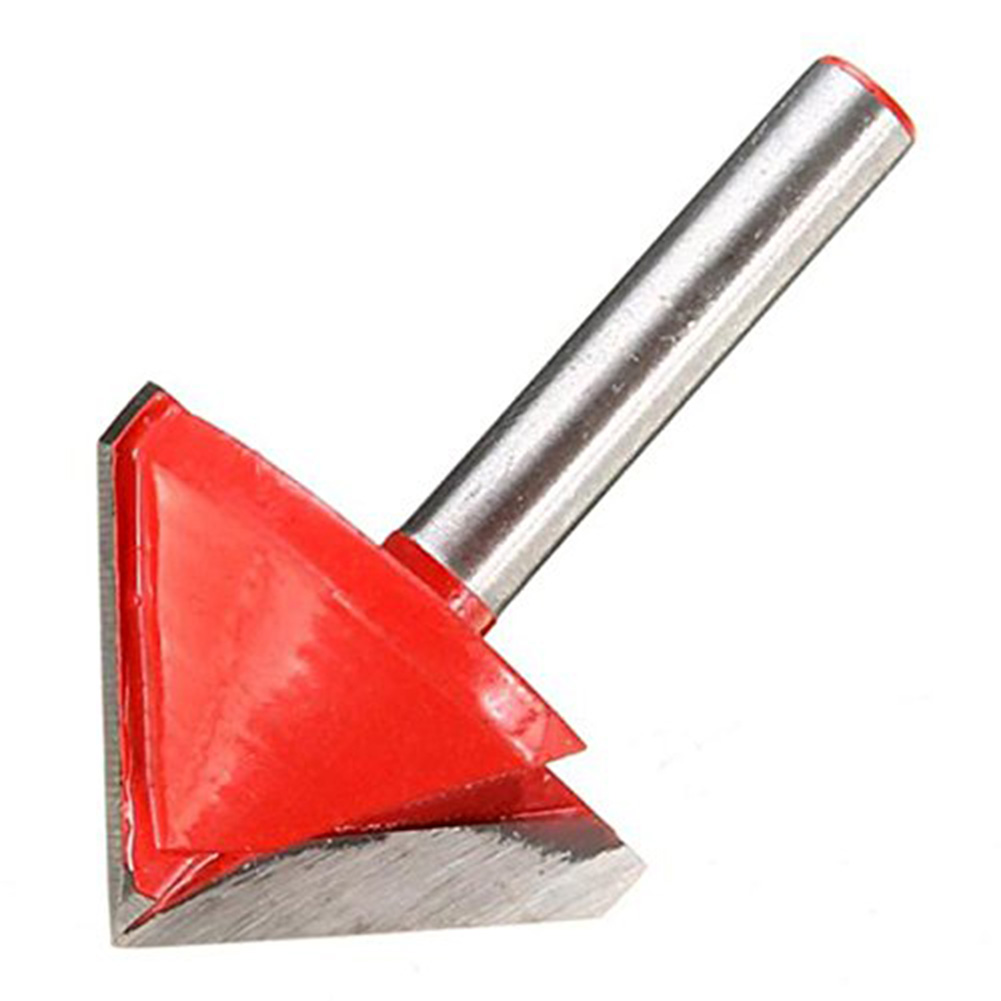 120 Degree Double-edged 6mmx32mm 3D V Shape Groove Router Bit CNC Engraving
