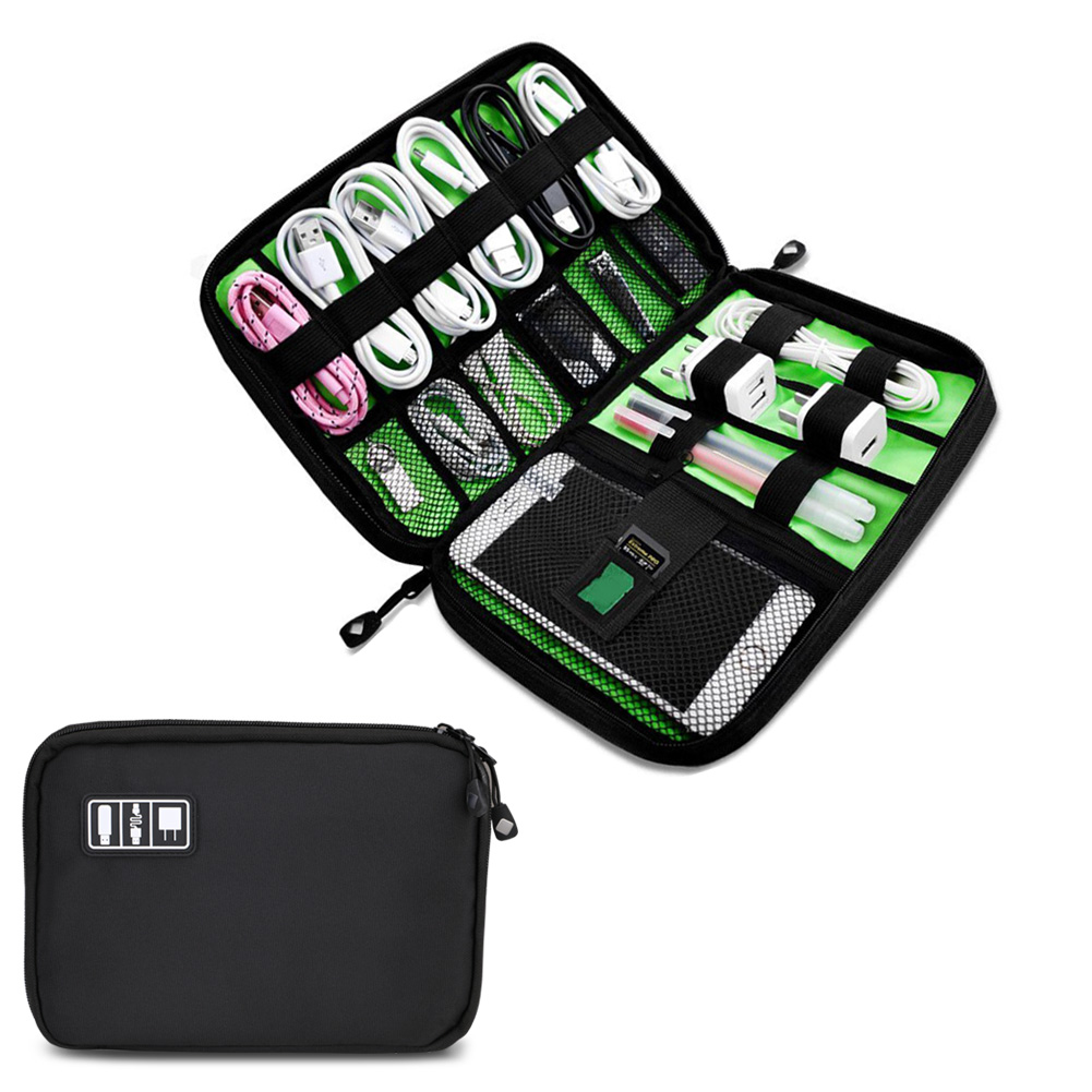 Travel Organizer Cable Case Usb Accessories Drive Electronic Portable Insert Bag