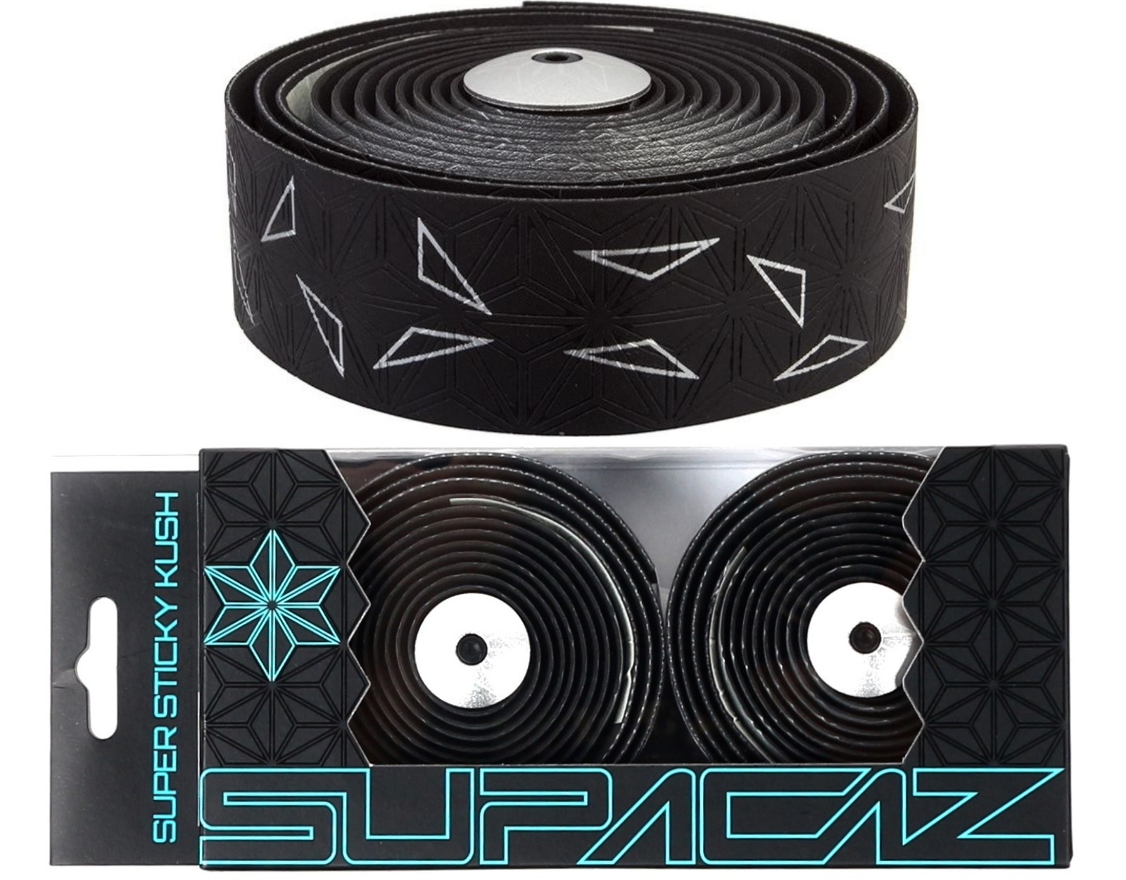 Supacaz Super Sticky Kush Road Bike Handlebar Tape Platinum Star Fade