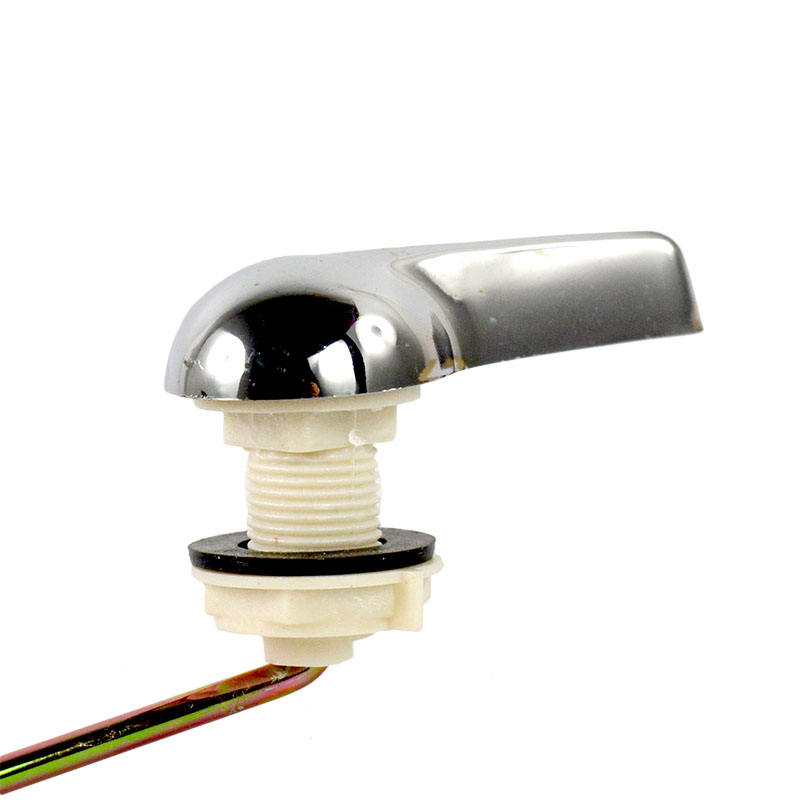 Universal Toilet Tank Flush Lever Chrome Wrench Handle Fits Most Bathroom eBay