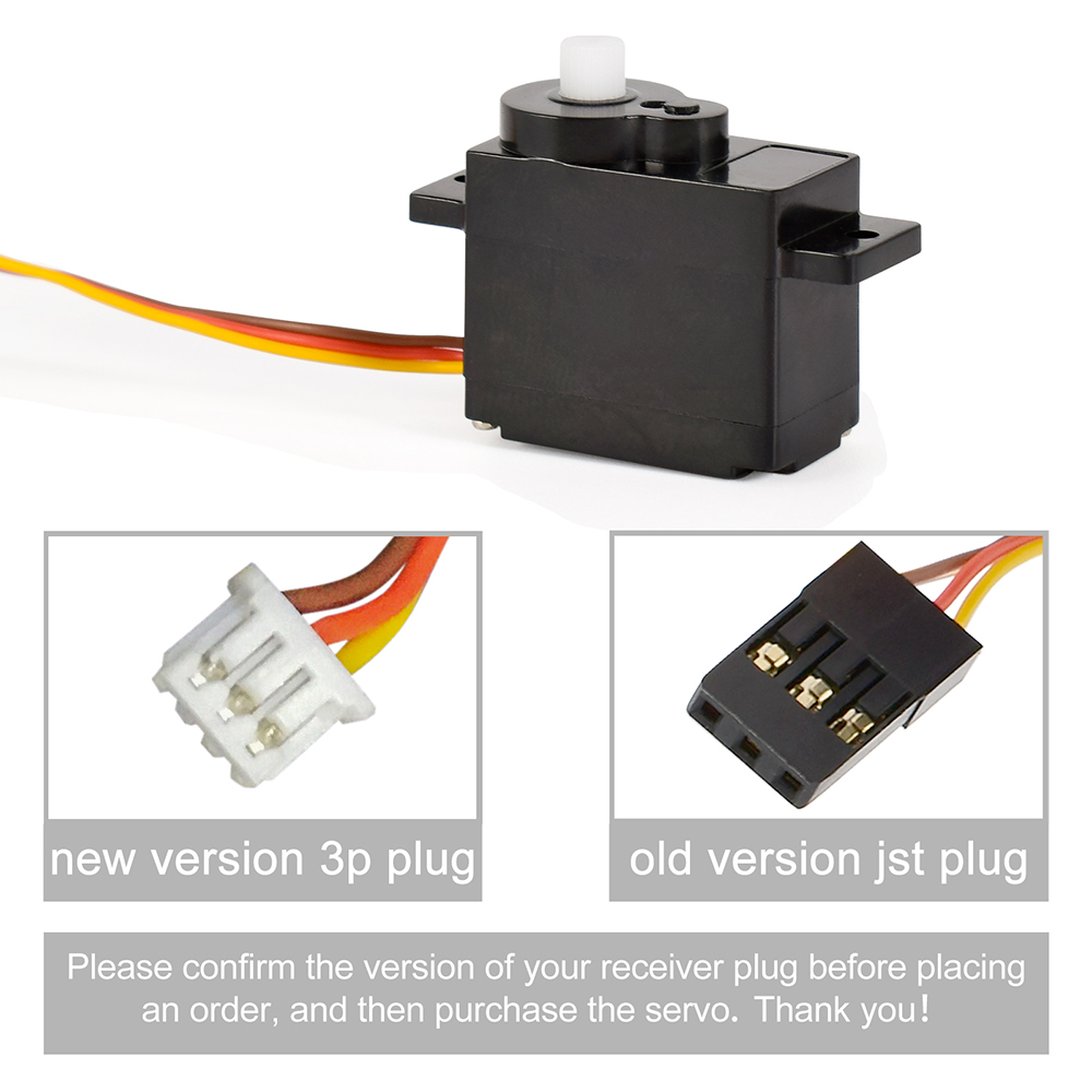 Servo Métallique 5G Pour Voitures RC – Compatible K969, K989, A202 Et Autres Modèles 1/28 Et 1/24