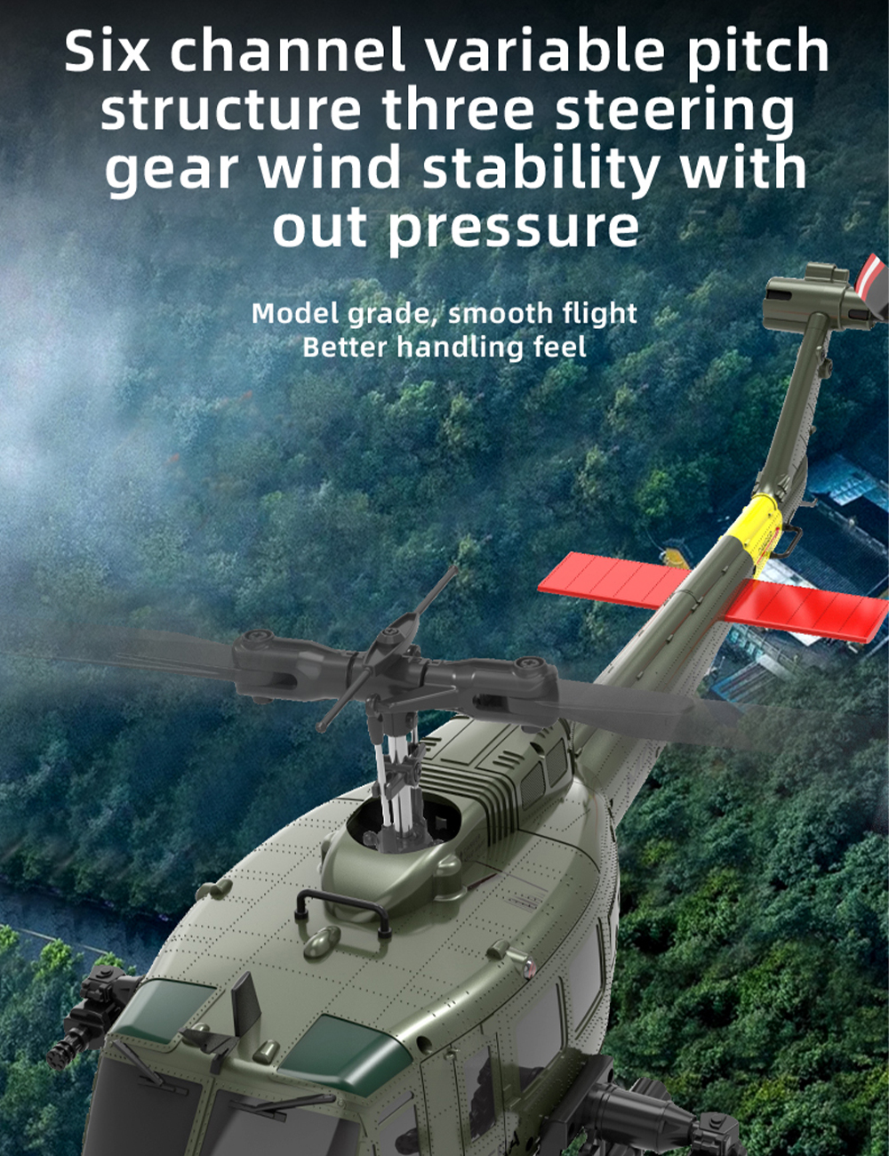 ラジコン　ヘリコプター　RC ERA C032 UH-1 Huey RC ERA C032 UH-1 Huey Military Helicopter - YouTube