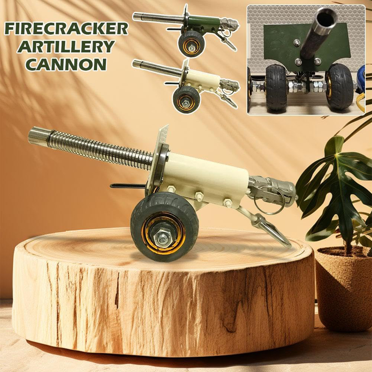 Fire Shooter EROCK Mini Firecracker Launching Cannon Model - Spring ...