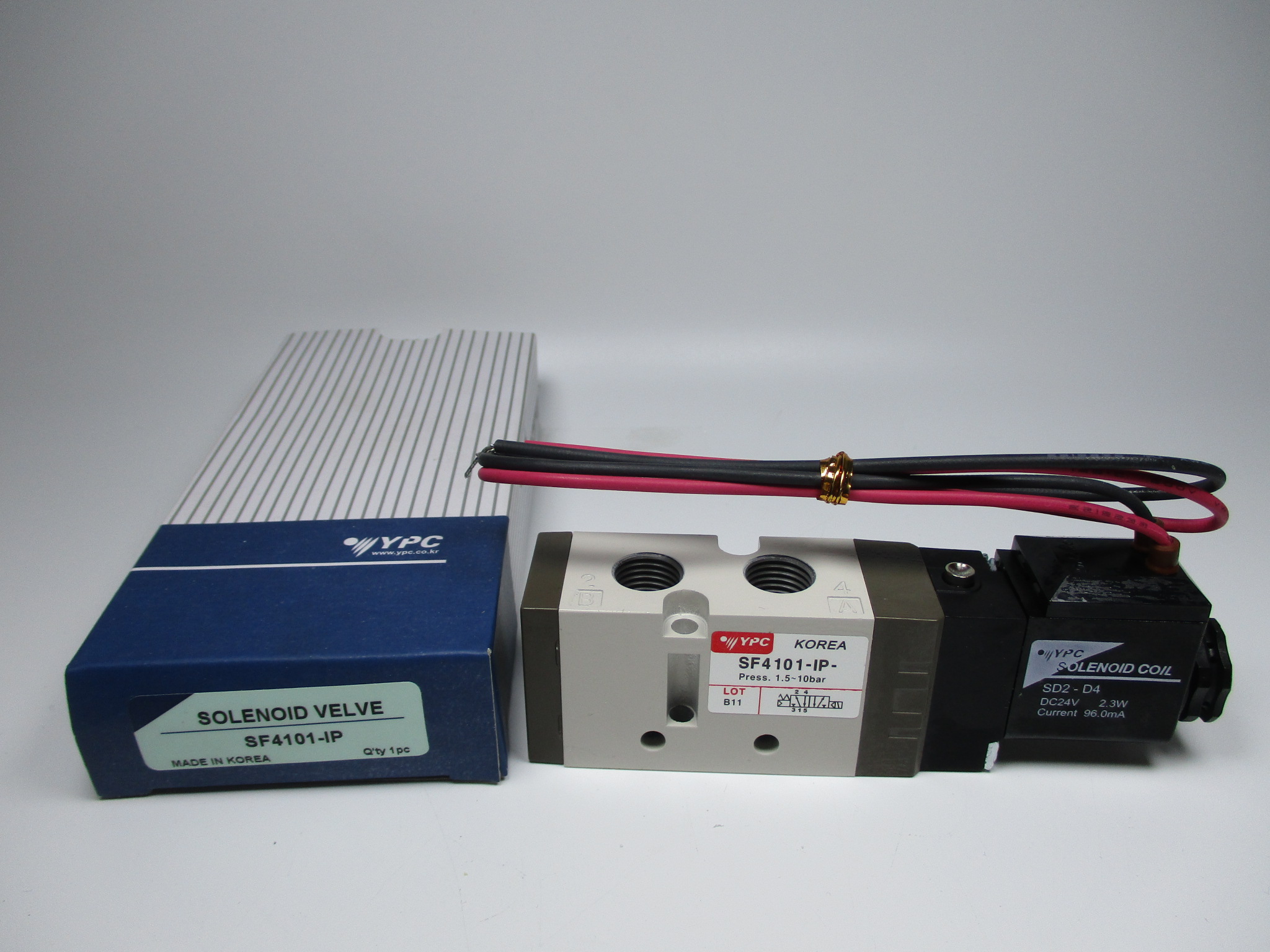 1PCS New For YPC SF4101IP DC24V 1.510bar Solenoid Valve 628243315943