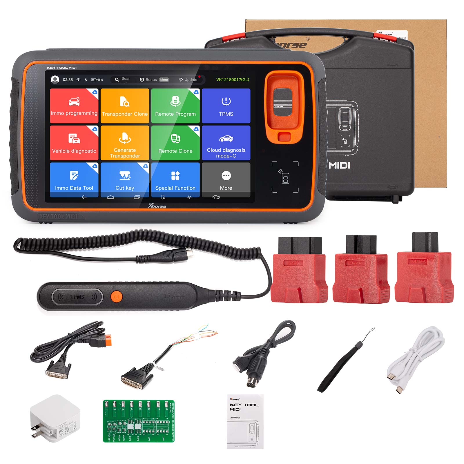 Xhorse VVDI Key Tool MIDI Advanced Version IMMO Prog-ramming TPMS