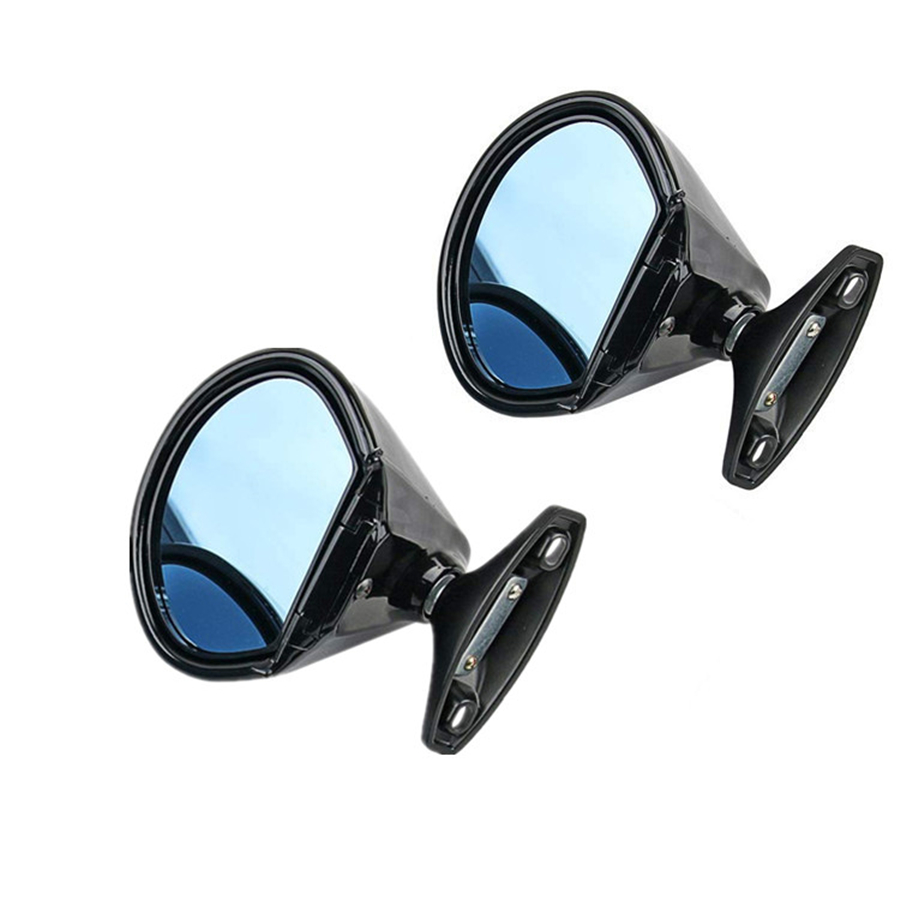 2 Pcs California Classic Style Blue Glass AntiGlare Car Door Side Plane Mirrors eBay