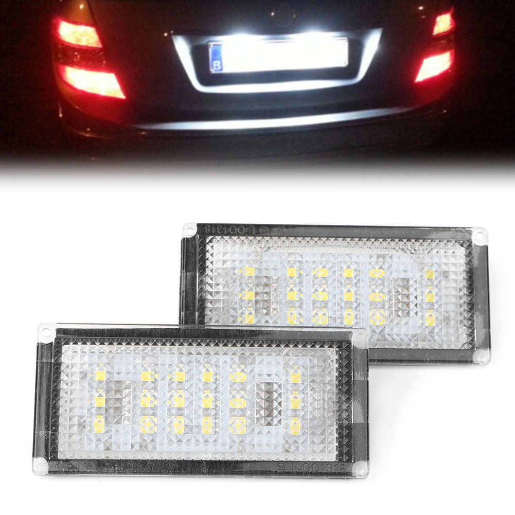 e46 plate light