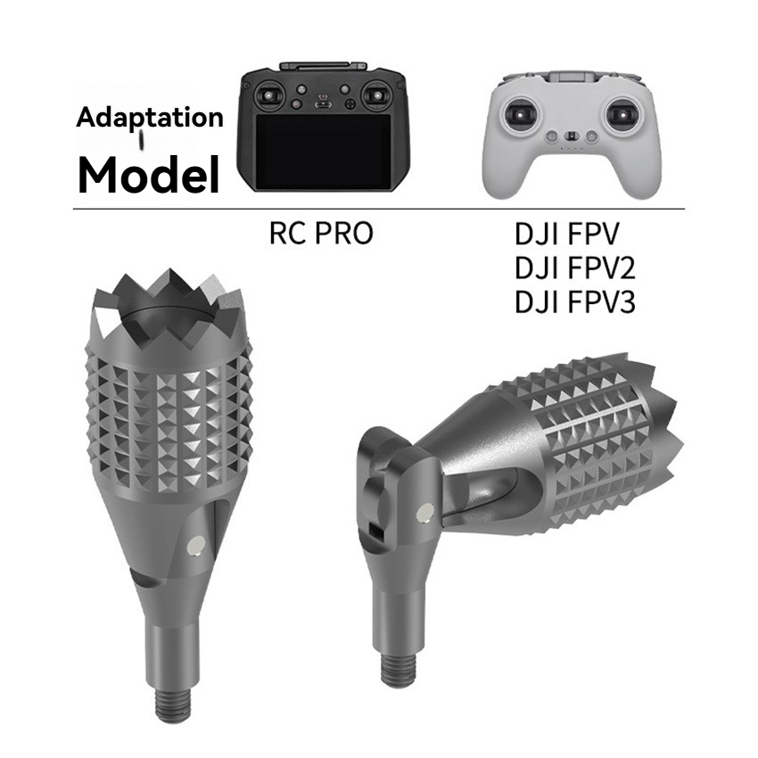 Harilla Verstellbare Joysticks Für DJI RC Pro – Daumenwippe Aus Alu, Länge 2,8–3,5 Cm, Besserer Grip & Präzision