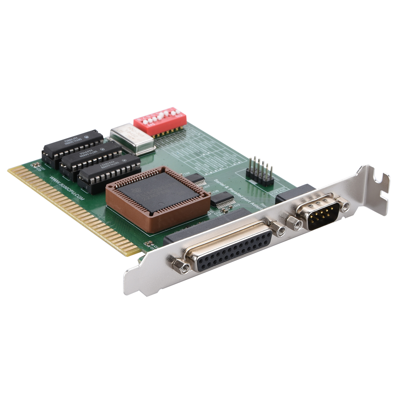 ISA RS232 Serial and Parallel Port Expansion Card ISA COM1 COM2
