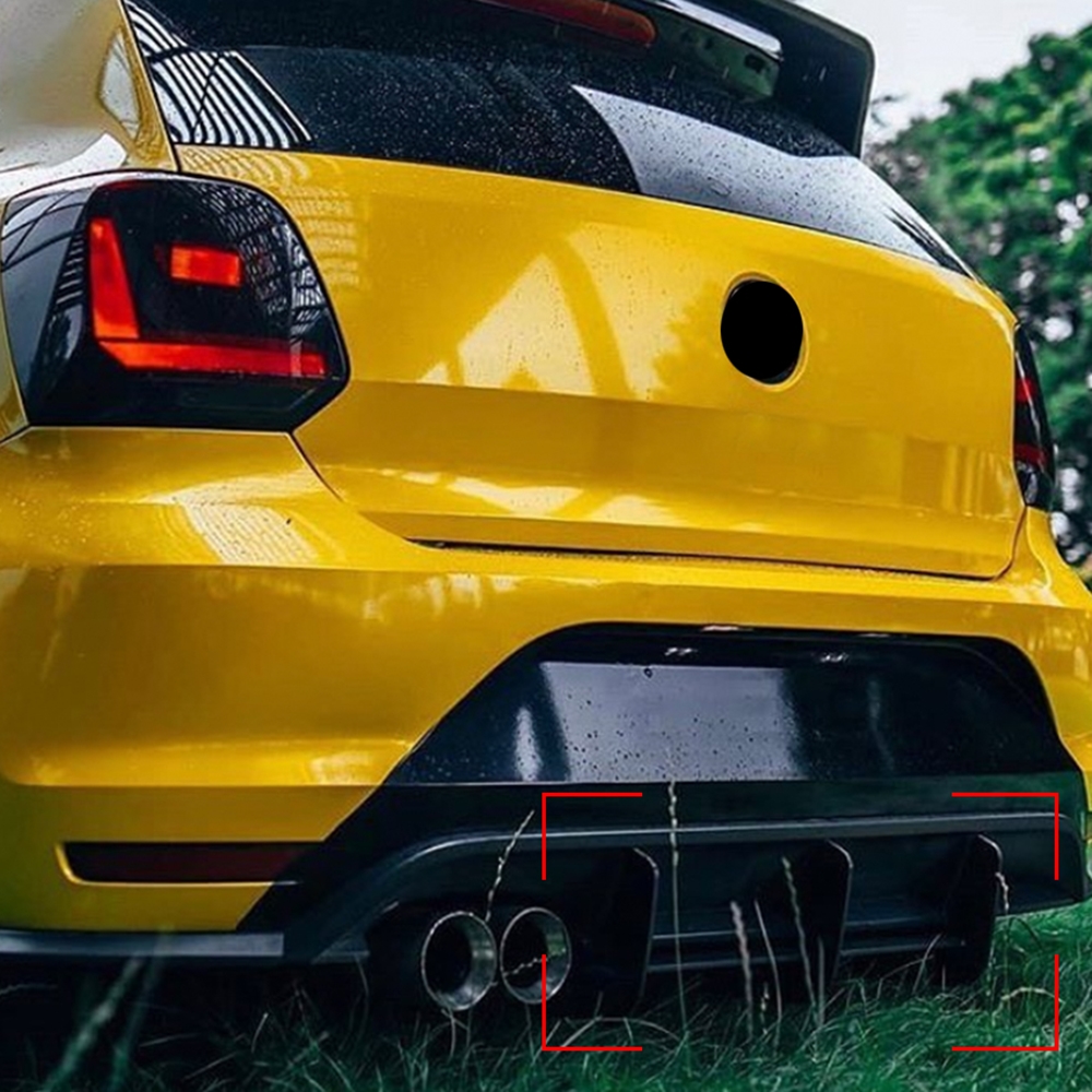 Vw Polo Mk Gti Look Bodykit Front Bumper Grille Rear Diffuser | My XXX ...