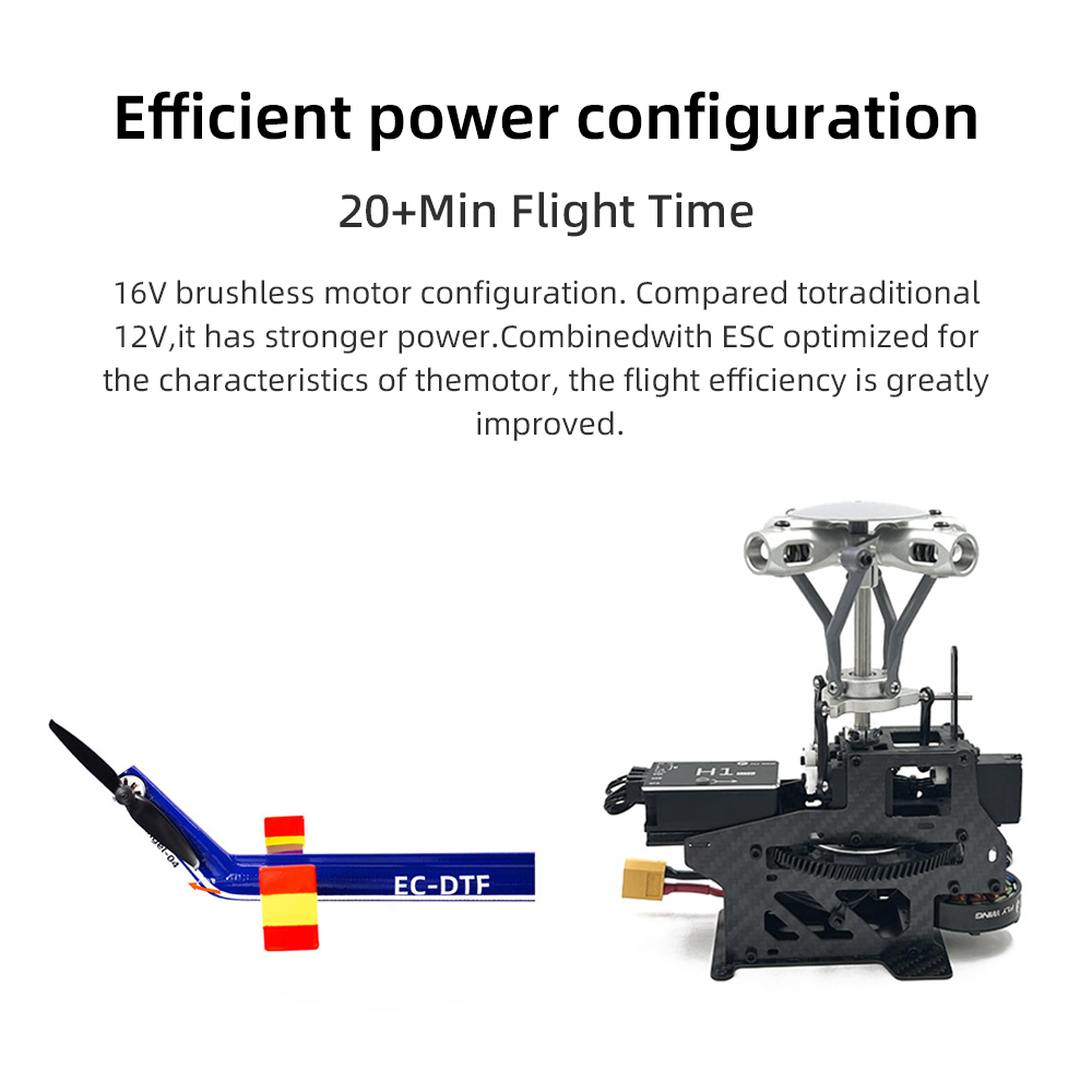 Hélicoptère RC Flywing BO-105 Police - GPS, Auto-stabilisation 3D, Prêt à Voler (RTF)